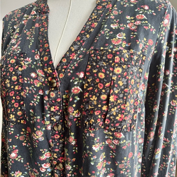 Maeve by Anthropology | Marlie Button-Front Tunic - Picture 7 of 8